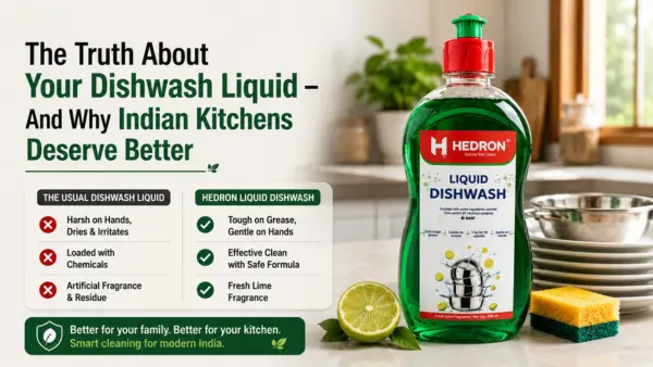 The Truth About Your Dishwash Liquid — And Why Indian Kitchens Deserve Better