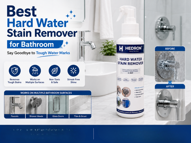 best hard water stain remover