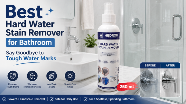 Best Hard Water Stain Remover for Bathroom: Say Goodbye to Tough Water Marks