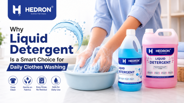 Why Liquid Detergent Is a Smart Choice for Daily Clothes Washing