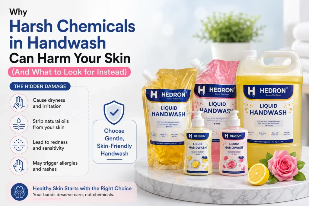 Why Harsh Chemicals in Handwash Can Harm Your Skin (And What to Look for Instead)