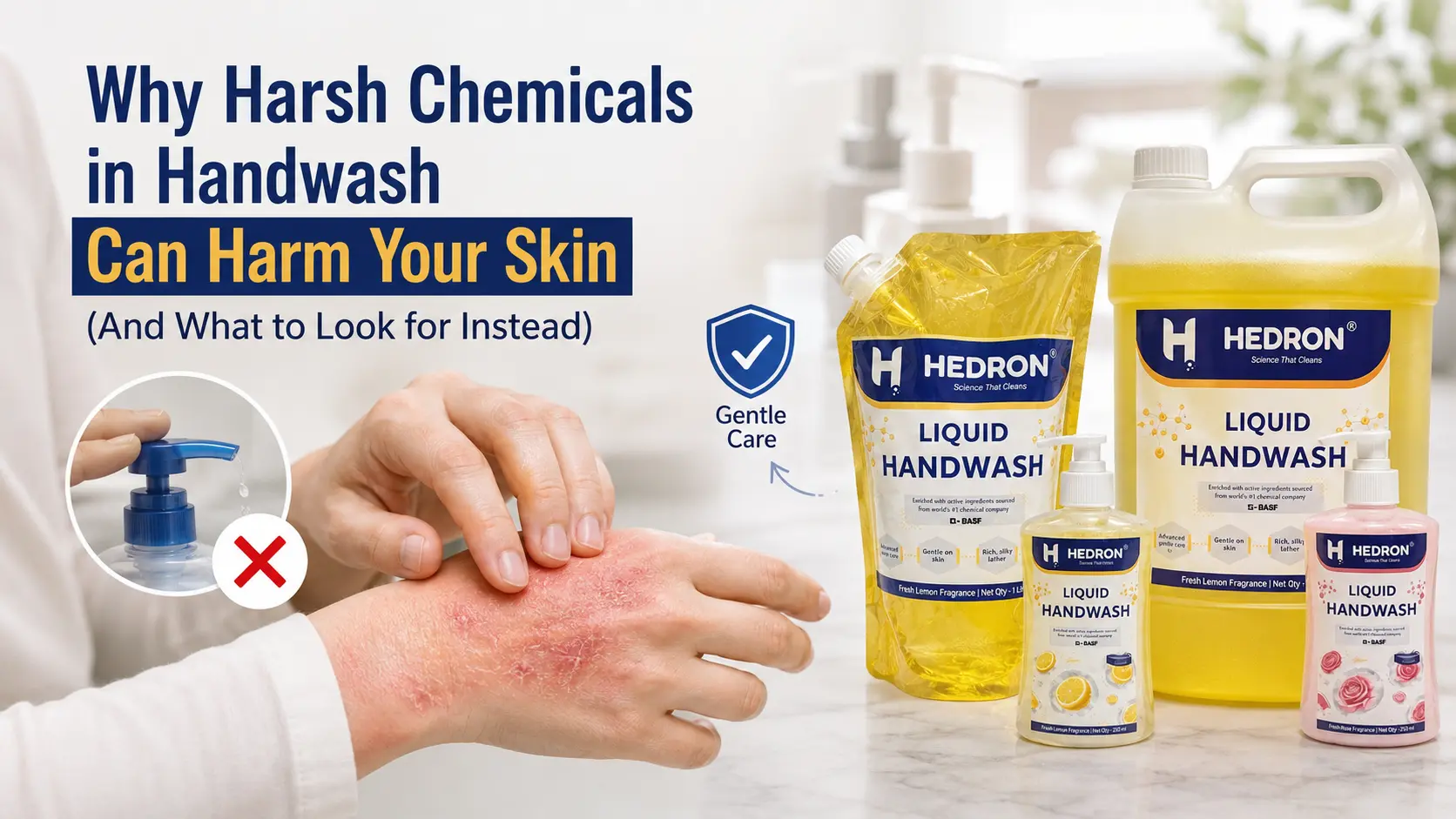Why Harsh Chemicals in Handwash Can Harm Your Skin (And What to Look for Instead)
