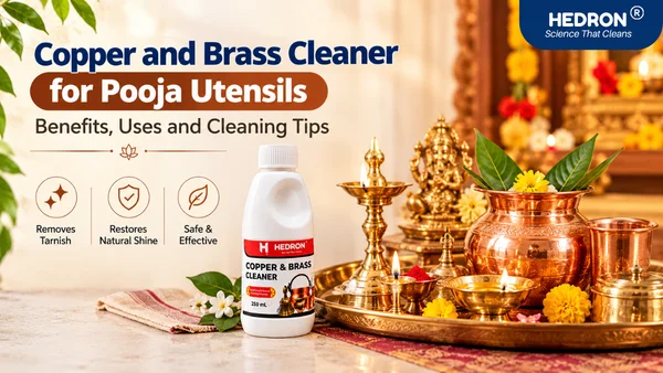 Copper and Brass Cleaner for Pooja Utensils: Benefits, Uses and Cleaning Tips