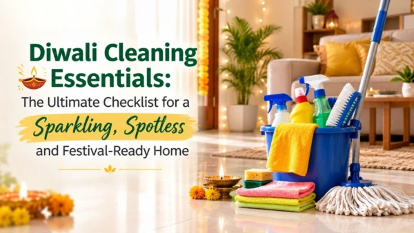 Diwali Cleaning Essentials: The Ultimate Checklist for a Sparkling, Spotless and Festival-Ready Home